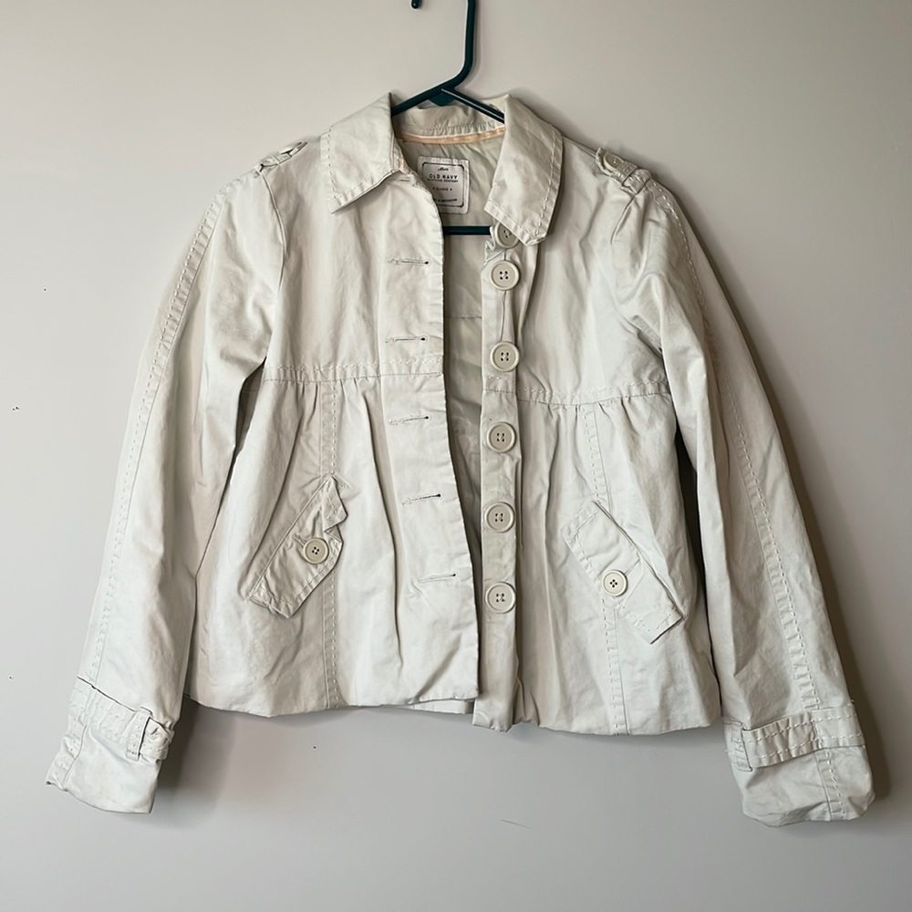 Khaki jacket or blazer